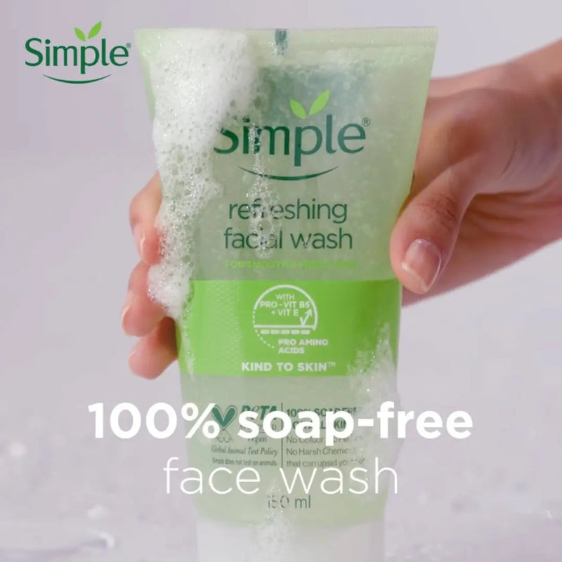 Simple Refreshing Facial Wash