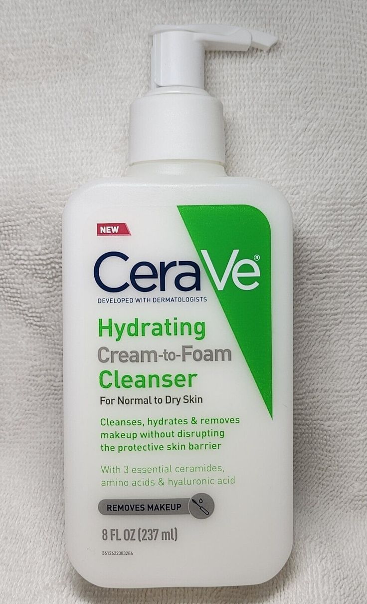 Cerave Hydrating Cream-to-Foam Cleanser 237 ML